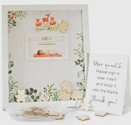 Baby Shower Guest book Alternative - WOODLANDS