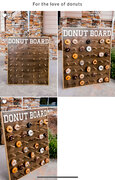 Donut Board 43” Width X 47” Height