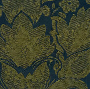 BEETHOVEN DAMASK BLACK AND GOLD 120” ROUND