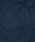 BEETHOVEN DAMASK NAVY 15” X 120” RUNNER