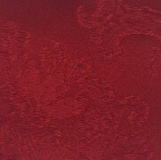 BEETHOVEN DAMASK RED  90”X 90” SQUARE