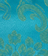  BEETHOVEN DAMASK TURQUOISE AND GOLD 20”X20” NAPKINS