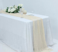  Cheesecloth Cream Runner 10ft