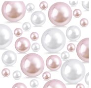  Pink and white vase filler different sizes 