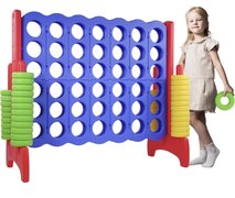Giant 4 by 4 in a row connect 4