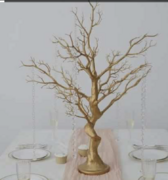 MANZANITA TREE CENTER PIECE GOLD