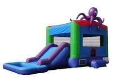 Octopus Bounce House w/ Slide