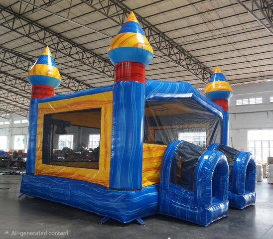 Huge-Artic Blast Bounce House - JUST ARRIVED