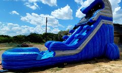 18' Blue Crush Water Slide