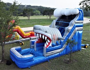 18' Shark Attack Water Slide