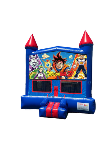 Dragon Ball Z Bounce and Hoop House