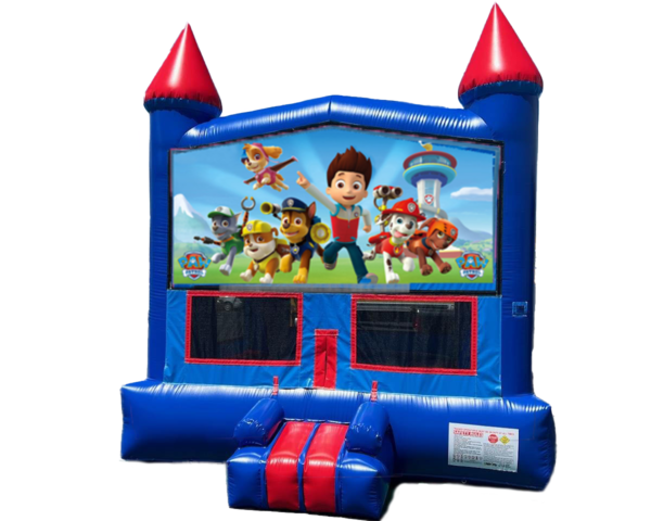 Paw Patrol Bounce and Hoop House