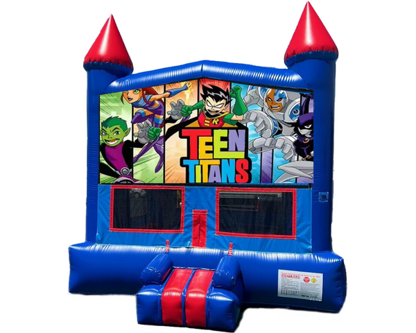 Teen Titans Bounce and Hoop House