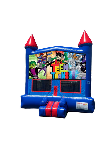 Teen Titans Bounce and Hoop House