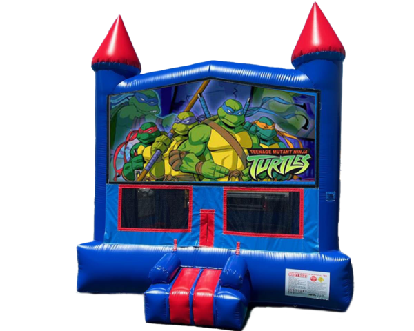 Ninja Turtles Bounce and Hoop House