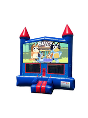 Bluey Castle Combo Water Slide