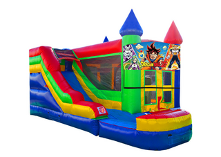 Dragon Ball Z Castle Combo Water Slide