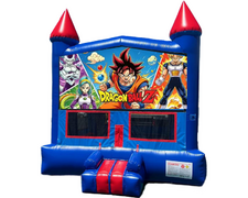 Dragon Ball Z Bounce and Hoop House