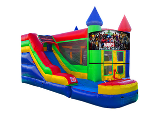 Marvel Heroes Castle Combo Water Slide