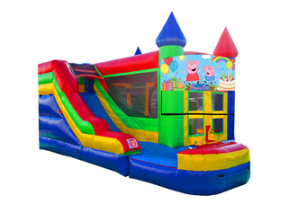 Peppa Pig Castle Combo Water Slide