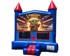 Star Wars Baby Yoda Bounce and Hoop House