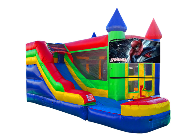 Spider-Man Castle Combo Water Slide