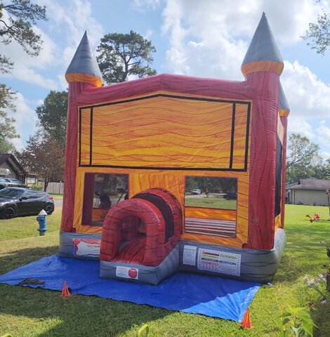 15 x 15 Lava Marble Bouncehouse 