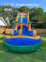 22' Tiki Single Lane Slide